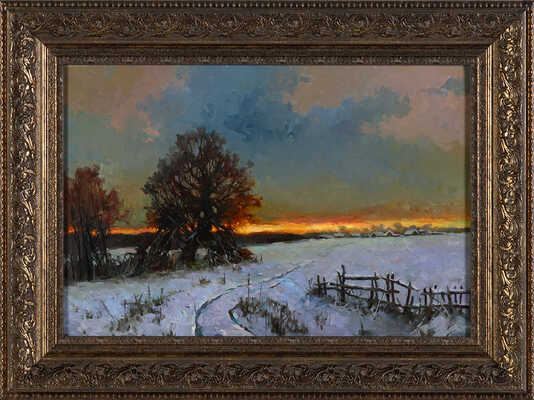 Быков Виктор Александрович. Вечер на околице 